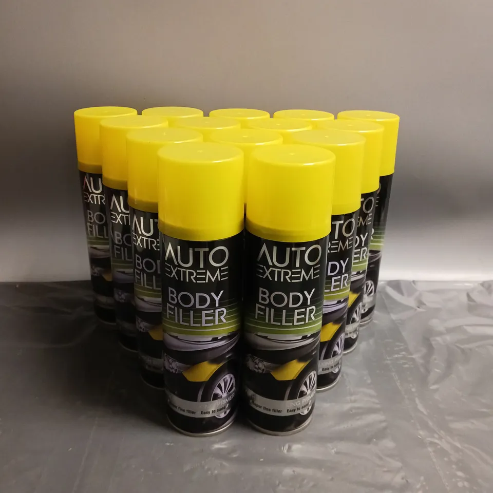 LOT OF APPROX. 14 AUTO EXTREME BODY FILLER WITH HIGH BULKING PRIMER 300ML