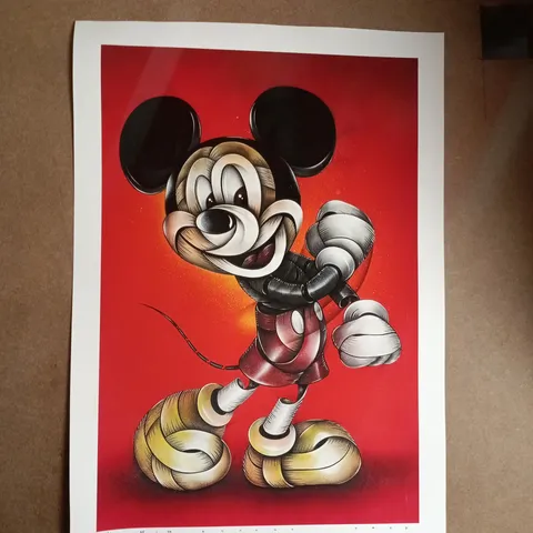 SIGNED OTTO SCHADE "YOUHOU!" ART PRINT - 35/50