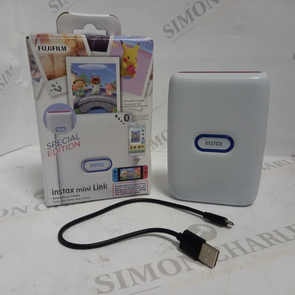 FUJIFILM INSTAX MINI LINK PRINTER NINTENDO SWITCH SPECIAL EDITION RRP £109.99
