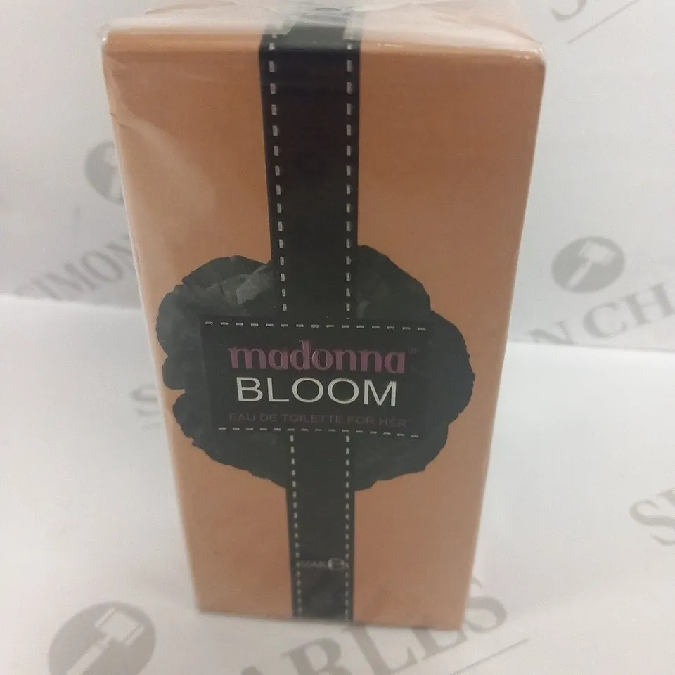 BOXED AND SEALED MADONNA BLOOM EAU DE TOIILETTE FOR HER 50ML