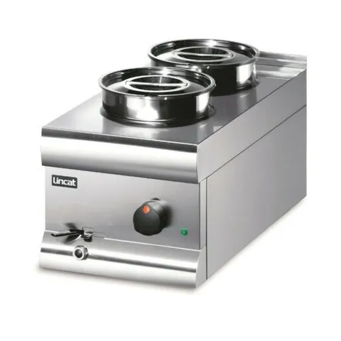 BOXED LINCAT SILVERLINK 600 BAIN MARIE WET HEAT - STAINLESS STEEL POTS