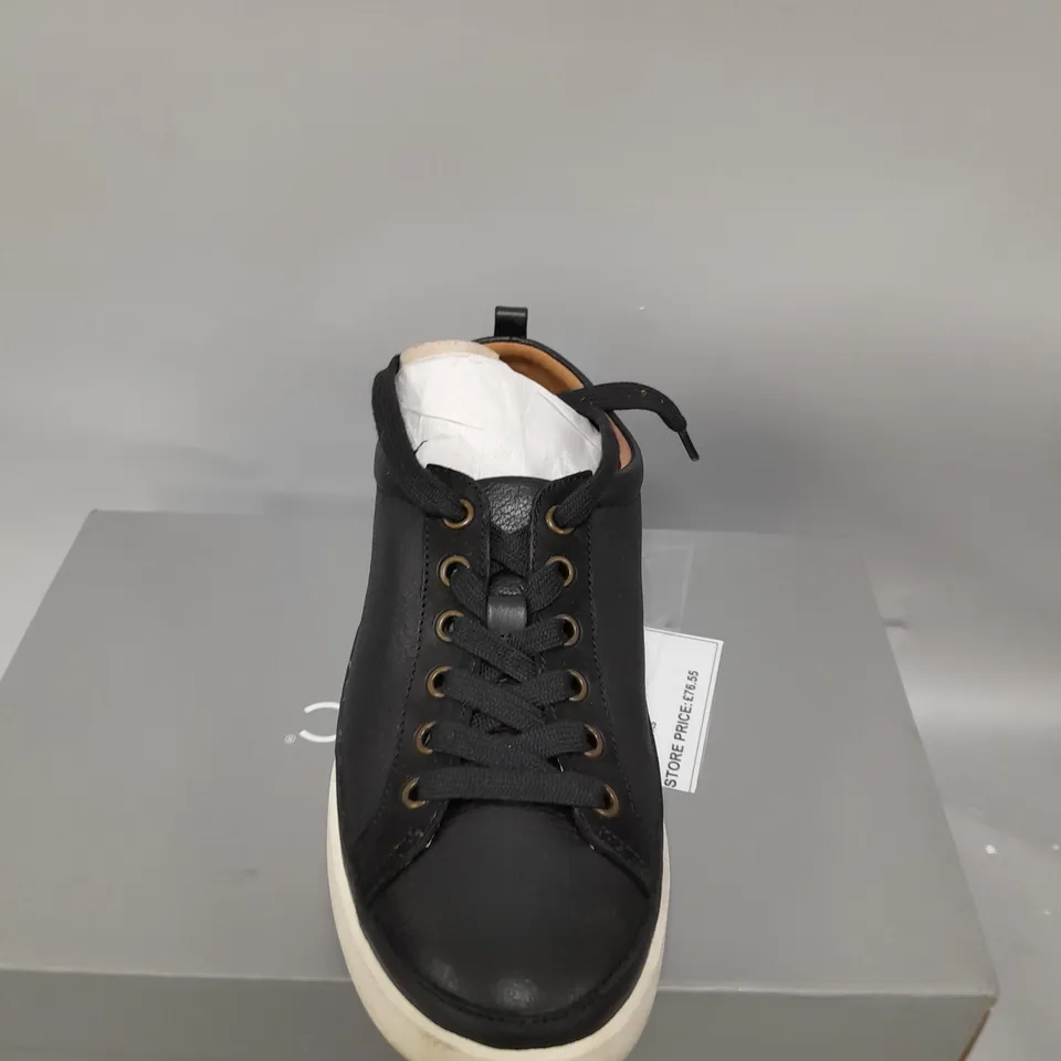 VIONIC ESSE WINNY BLACK LEATHER - SIZE 5