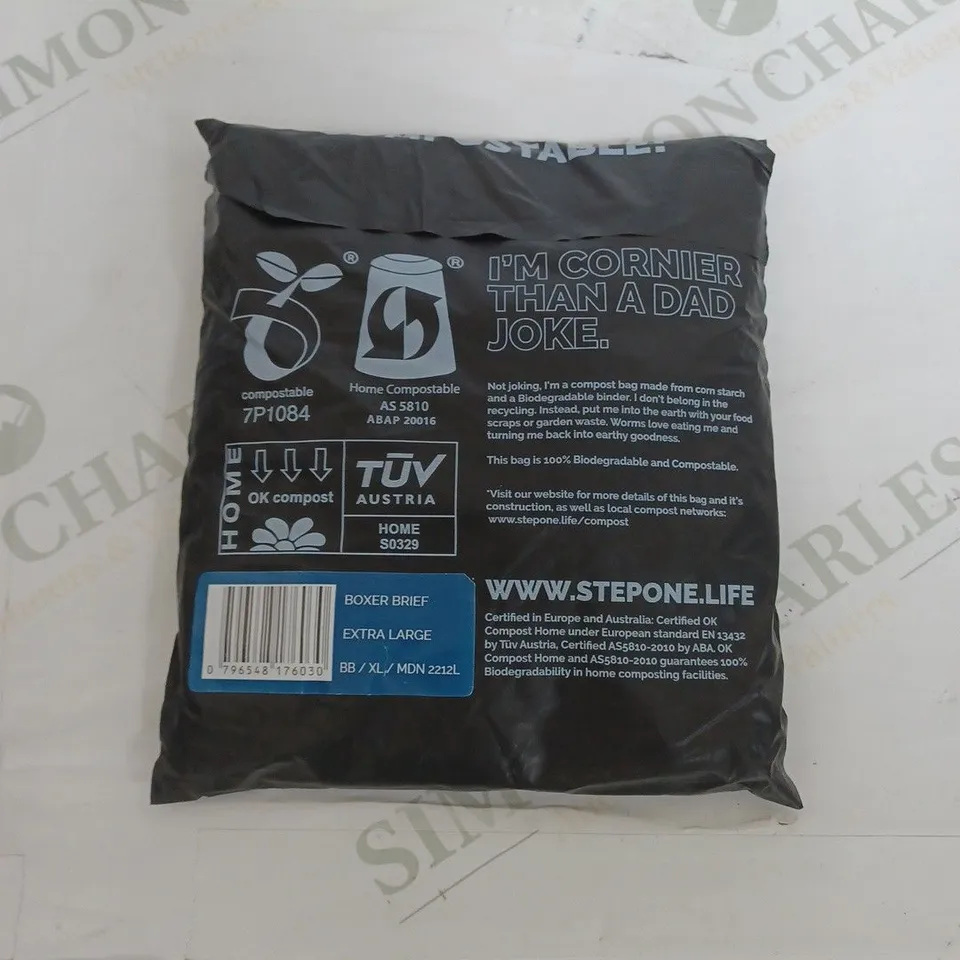 SEALED STEPONE BOXER BRIEF EXTRA LARGE