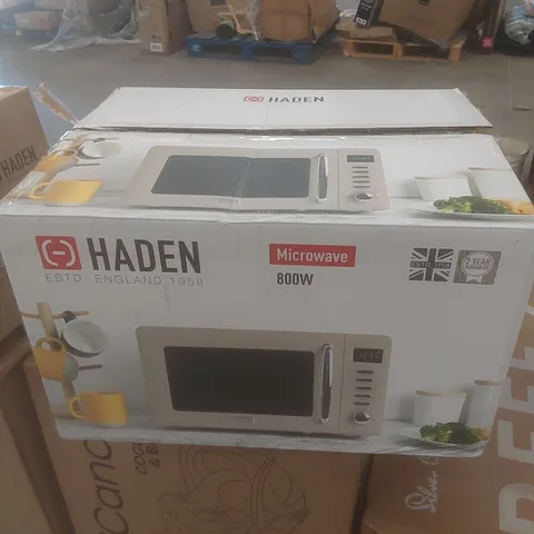 BOXED HADEN 800W MICROWAVE 