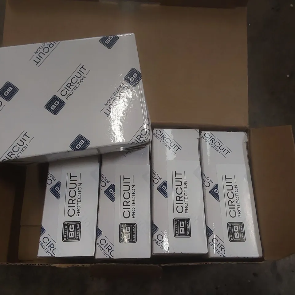 BOX OF 5x BRITISH GENERAL RCBO CIRCUIT PROTECTION