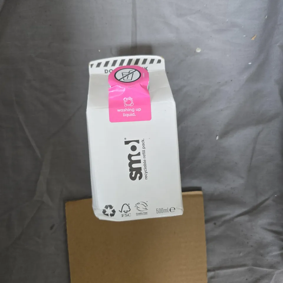 SMOL WASHING UP LIQUID – 500ML CARTON, BULK PACK