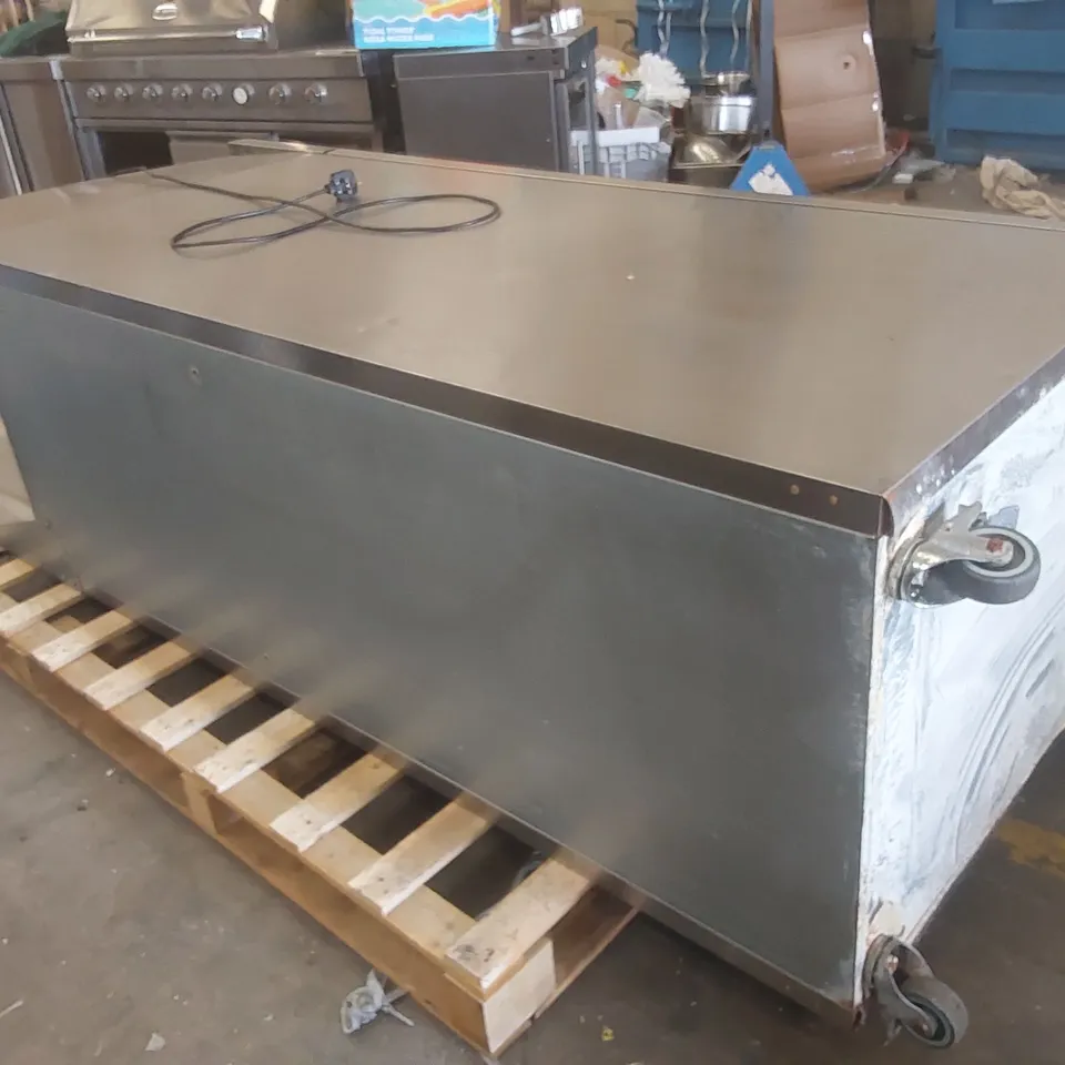 FOSTER COMMERCIAL STAINLESS STEEL FREEZER