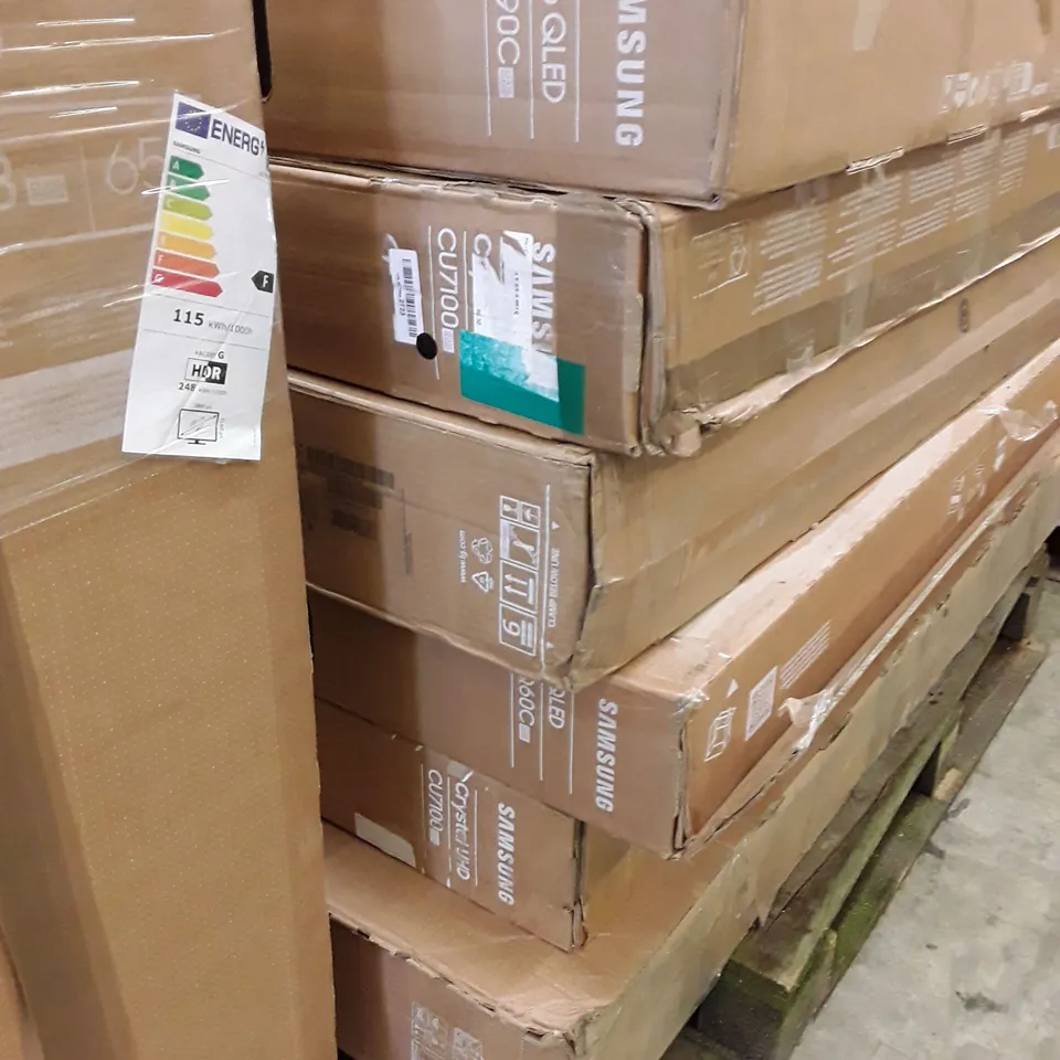 PALLET OF APPROXIMATELY 6 ASSORTED BOXED TV SCREENS