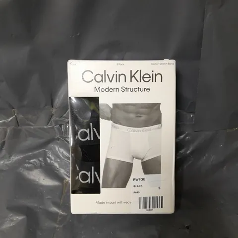 CALVIN KLEIN MODERN STRUCTURE BLACK SMALL