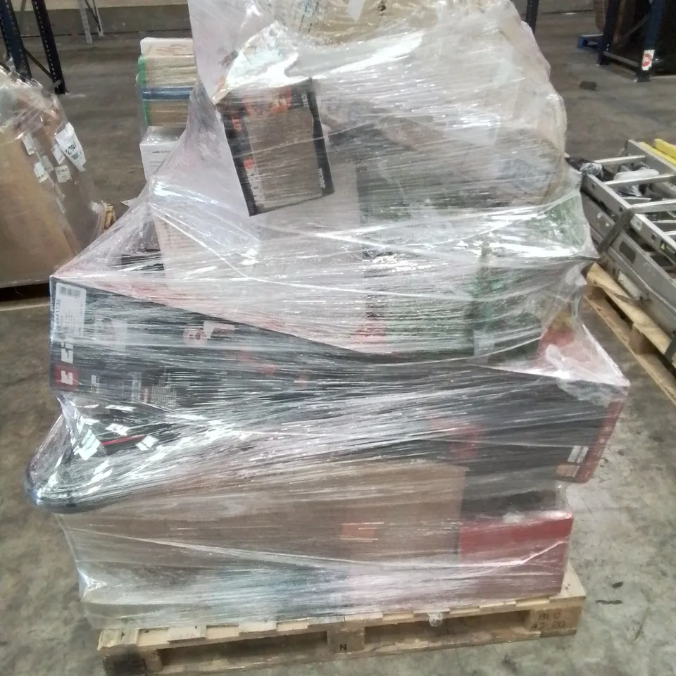 PALLET OF APPROXIMATELY UNPROCESSED RAW RETURN HOUSEHOLD AND ELECTRICAL GOODS TO INCLUDE;