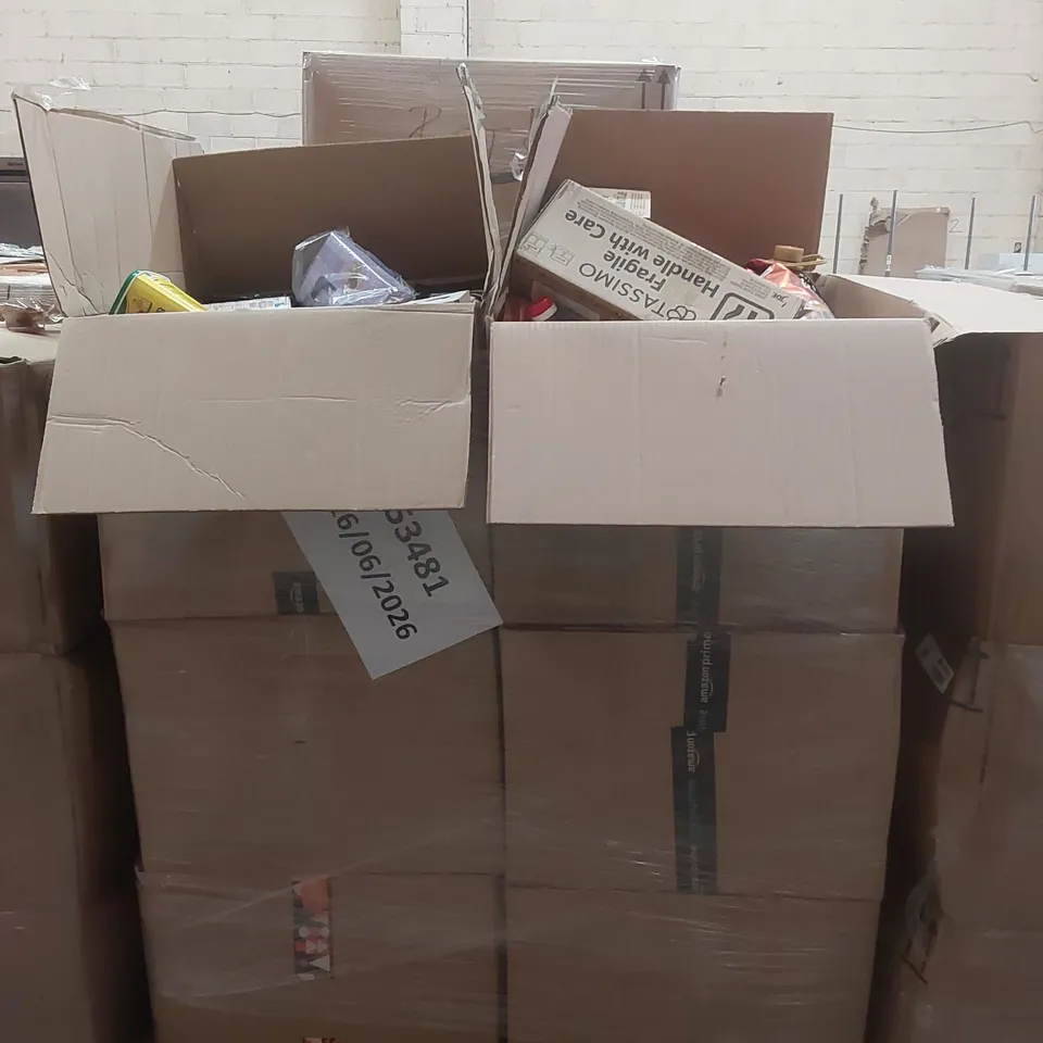 PALLET CONTAINING A VERY LARGE QUANTITY OF ASSORTED FOOD PRODUCTS