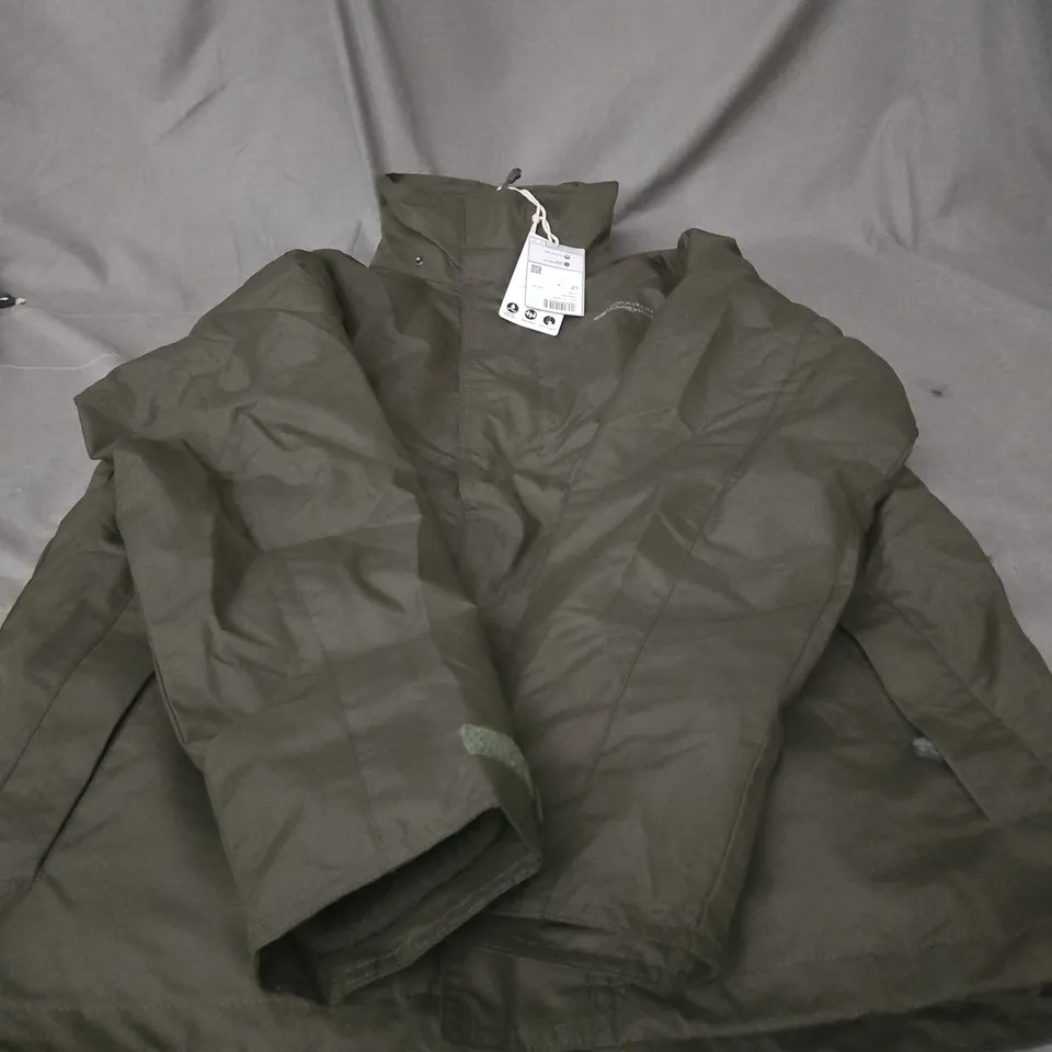 MOUNTAIN WAREHOUSE FELL 3-IN-1 JACKET, DARK KHAKI, UK M
