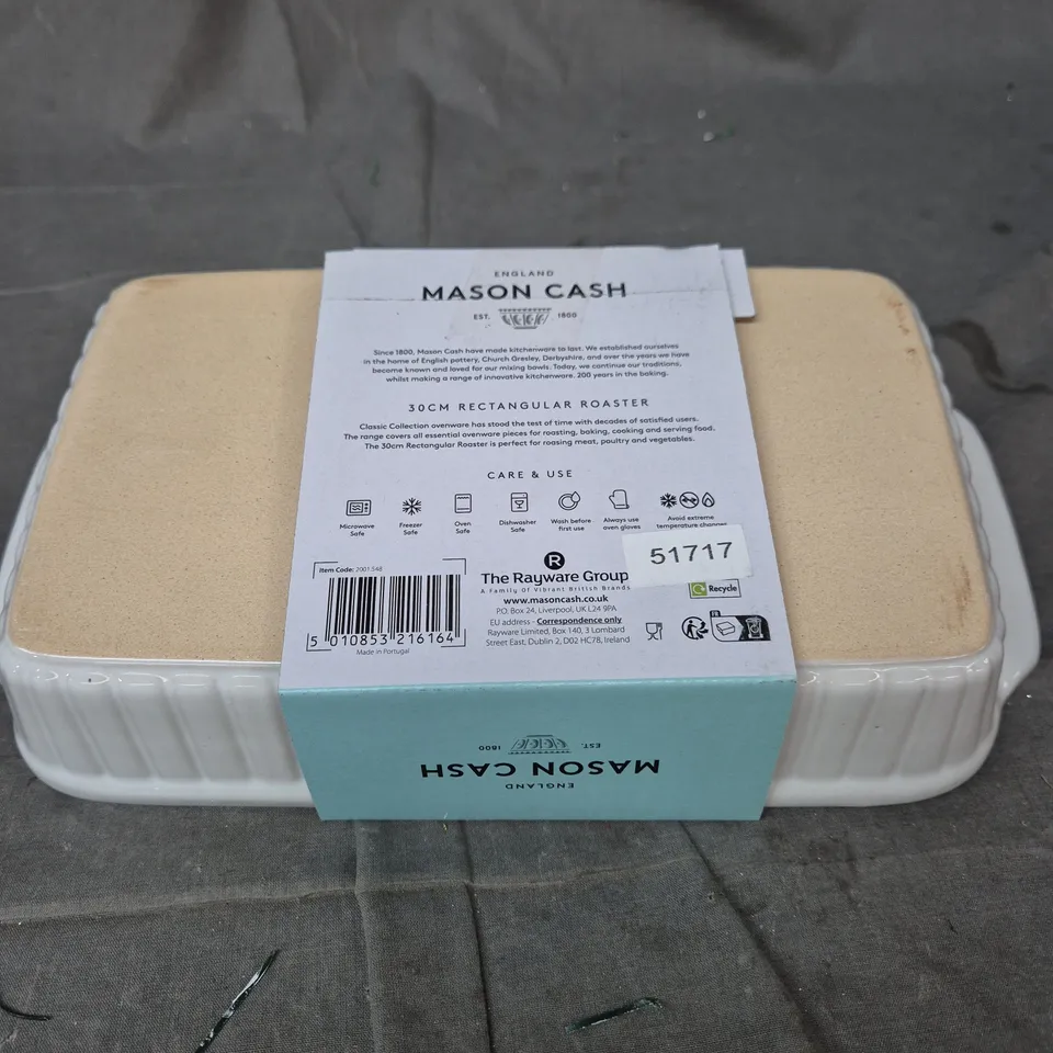 MASON CASH 30CM RECTANGULAR ROASTING DISH