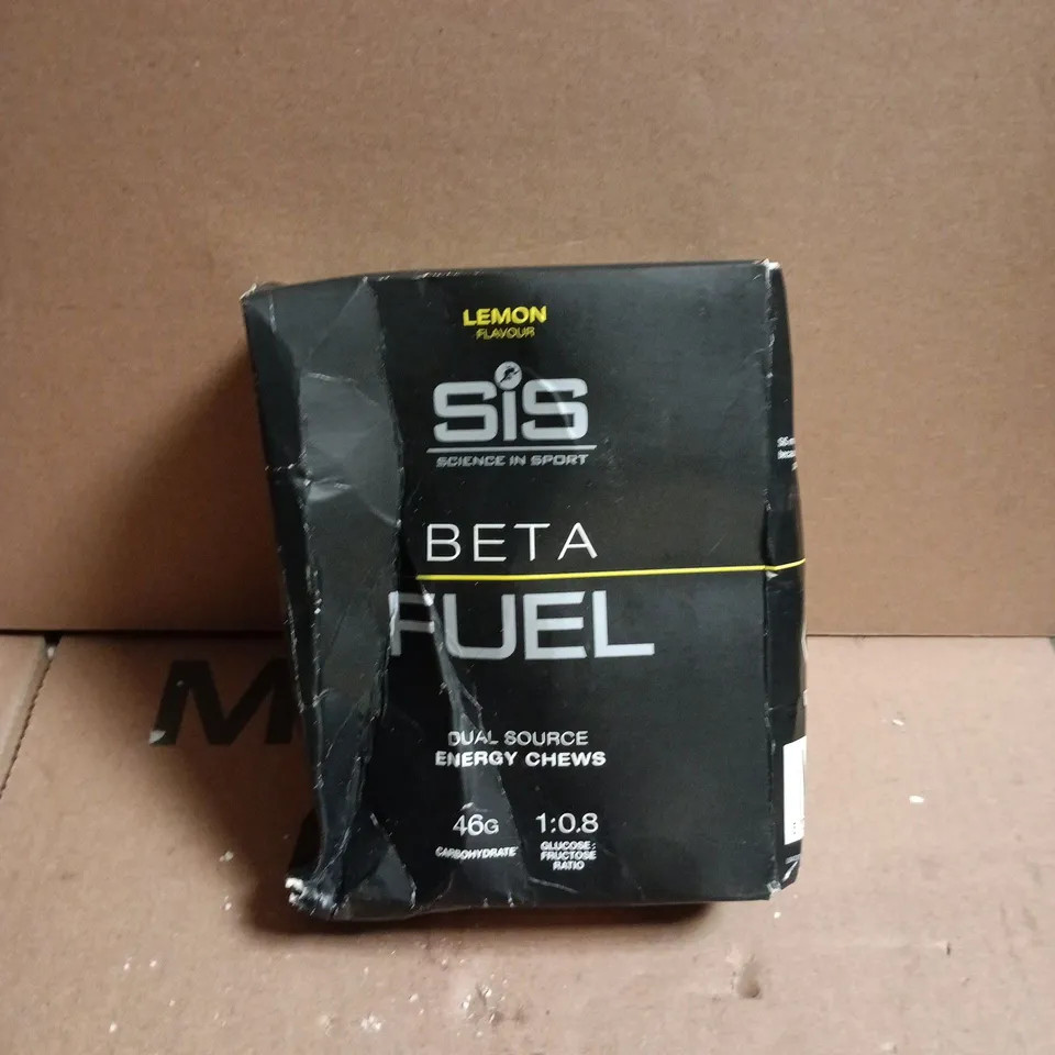 SIS SCIENCE IN SPORT LEMON FLAVOUR BETA FUEL 6 X 60G BOXED