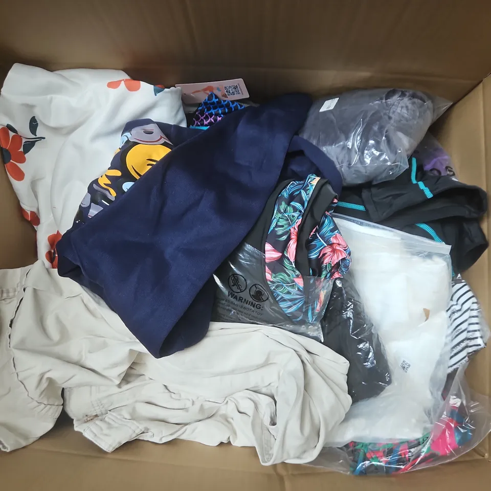 APPROXIMATELY 30 ASSORTED CLOTHING ITEMS IN VARIOUS SIZES, STYLES & COLOURS TO INCLUDE BRANDS SUCH AS SHEIN, TOPSHOP, RIVER ISLAND, ETC - COLLECTION ONLY