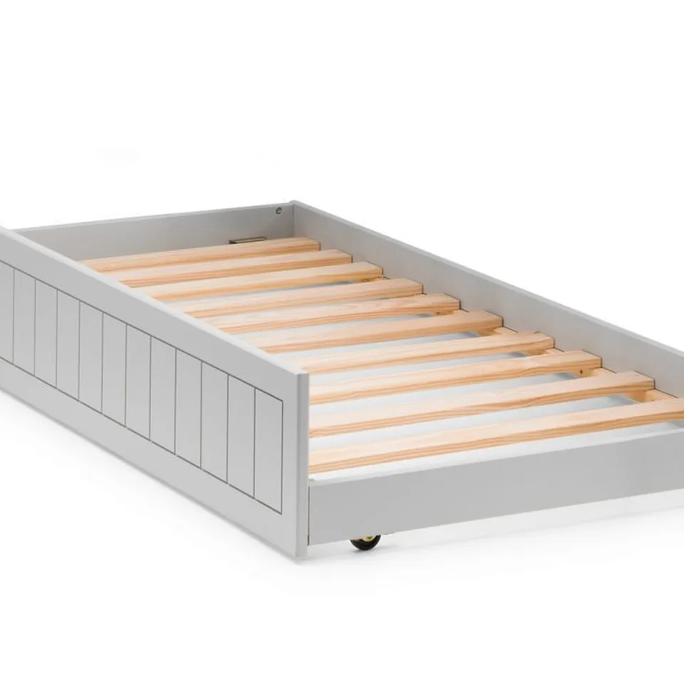 BOXED JULIAN BOWEN MAINE WOODEN UNDERBED – DOVE GREY (1 BOX )