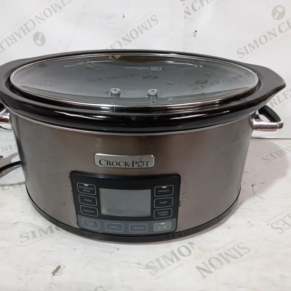 CROCK-POT TIMESELECT DIGITAL SLOW COOKER