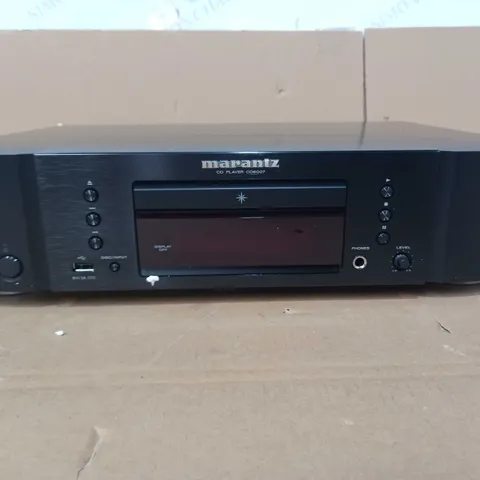 MARANTZ CD6007 CD PLAYER IN BLACK