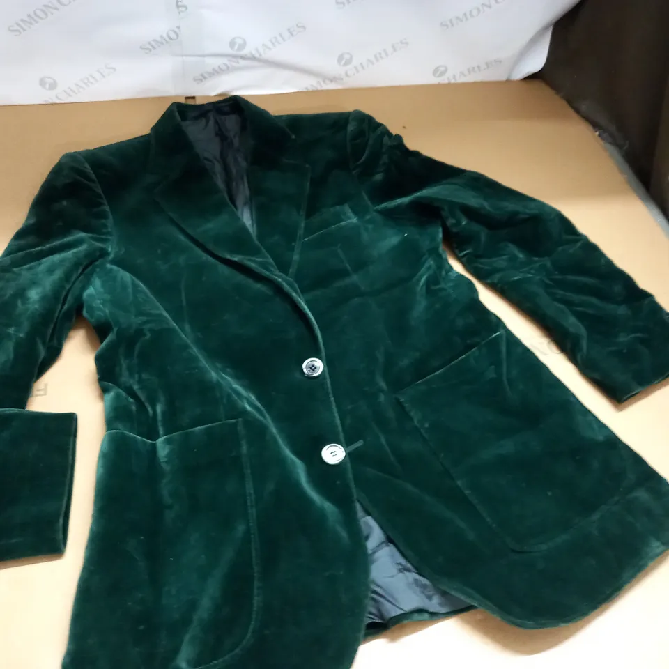 ST MICHAELS GREEN BLAZER - M