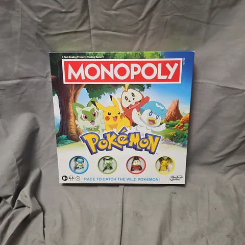 MONOPOLY POKÉMON EDITION BOARD GAME – HASBRO GAMING