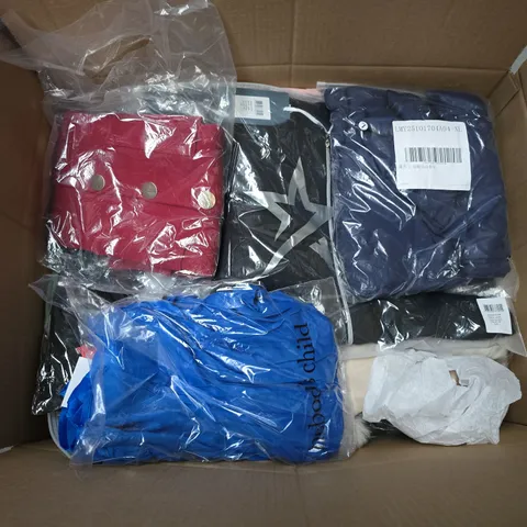 APPROXIMATELY 20 ASSORTED CLOTHING AND FASHION PRODUCTS IN VARIOUS STYLES AND SIZES - COLLECTION ONLY