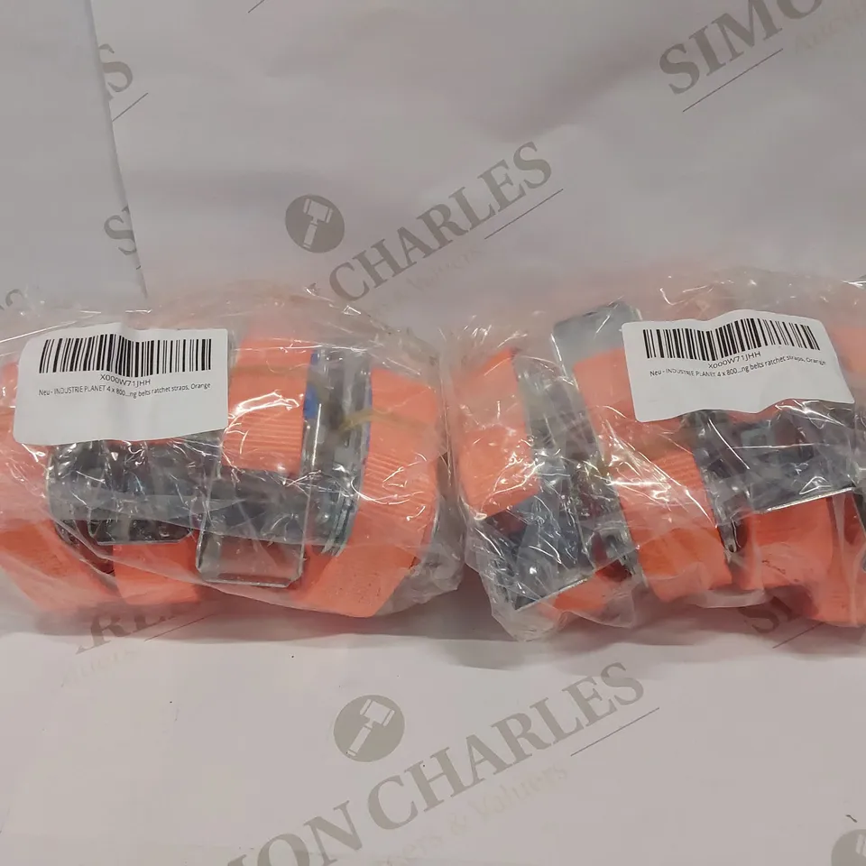 2 PACKS OF BRAND NEW RATCHET STRAPS
