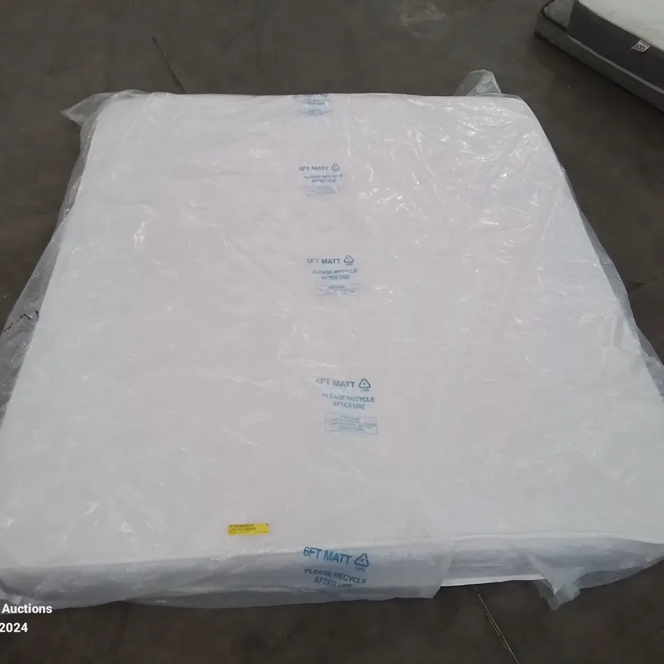 BAGGED  QUILTO MEMORY SPRUNG OPEN COIL SUPER KINGSIZE MATTRESS 