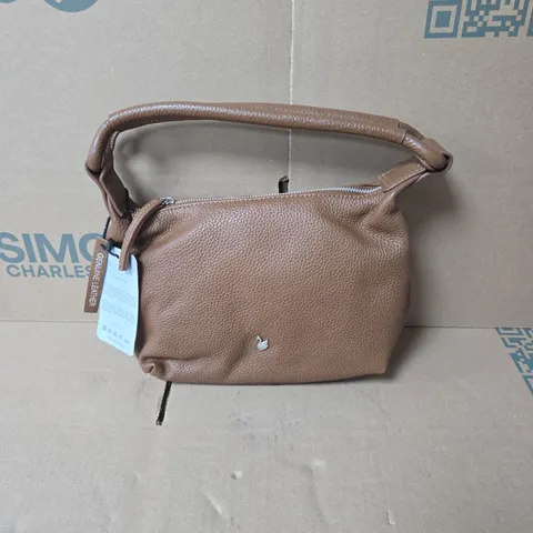 ASSOTS LONDON CITY BAG TAN PEBBLE TAGGED
