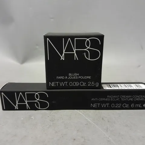 2 NARS PRODUCTS TO INCLUDE RADIANT CREAMY CONCEALER #MEDIUM 2 GINGER & BLUSH #ORGASM RUSH 