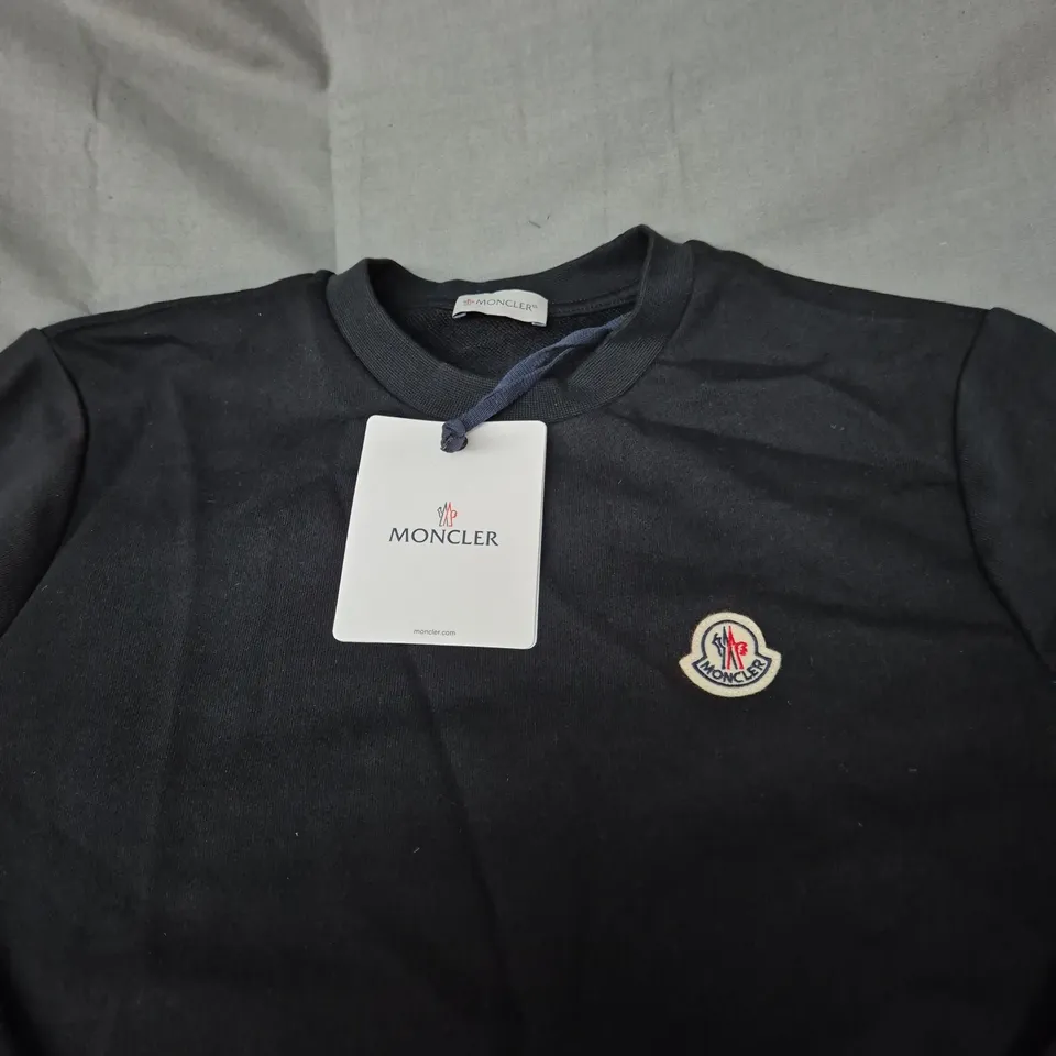 MONCLER LOGO SWEATSHIRT SIZE SMALL