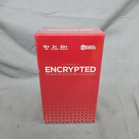 BOXED AND SEALED ENCRYPTED UK EDITION FAMILY GAME