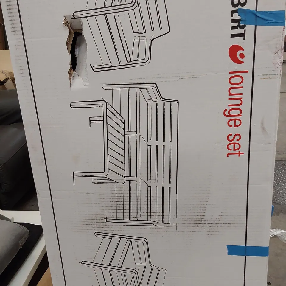 BOXED ALLIBERT LOUNGE SET