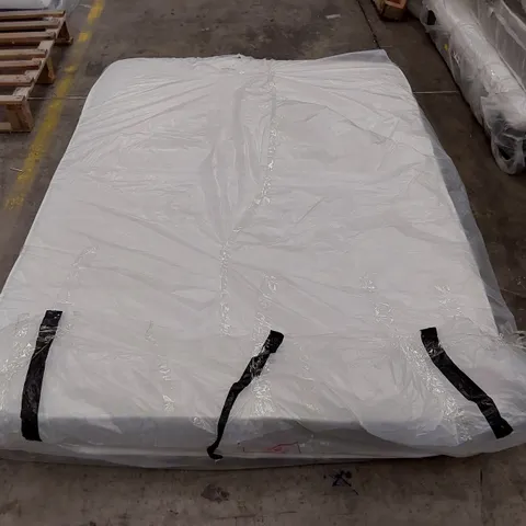 QUALITY BAGGED HYBRID MEMORY NATURAL OPEN COIL 4'6" DOUBLE MATTRESS 