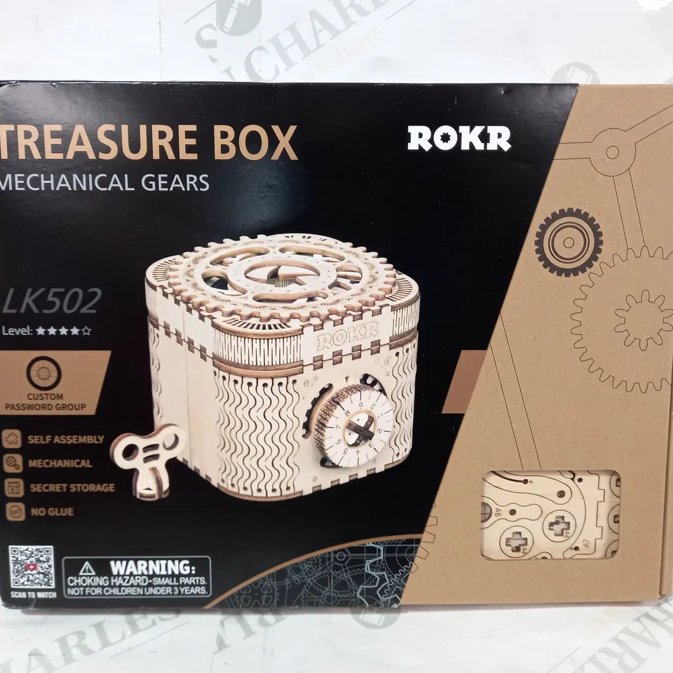 ROKR TREASURE BOX MECHANICAL GEARS LK502