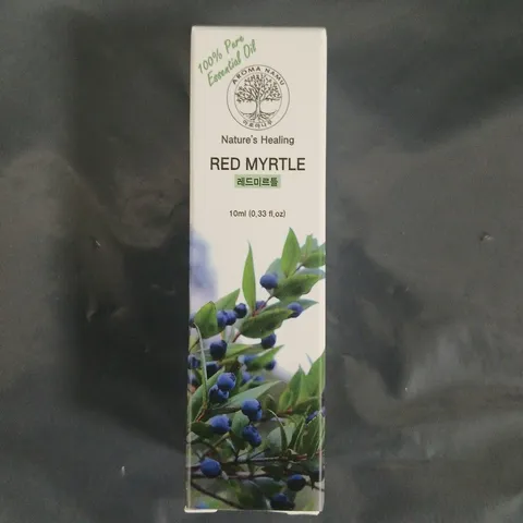 APPROXIMATELY 25 PCS AROMA NAMU RED MYRTLE ESSENTIAL OIL, 10ML, 100% ORGANIC