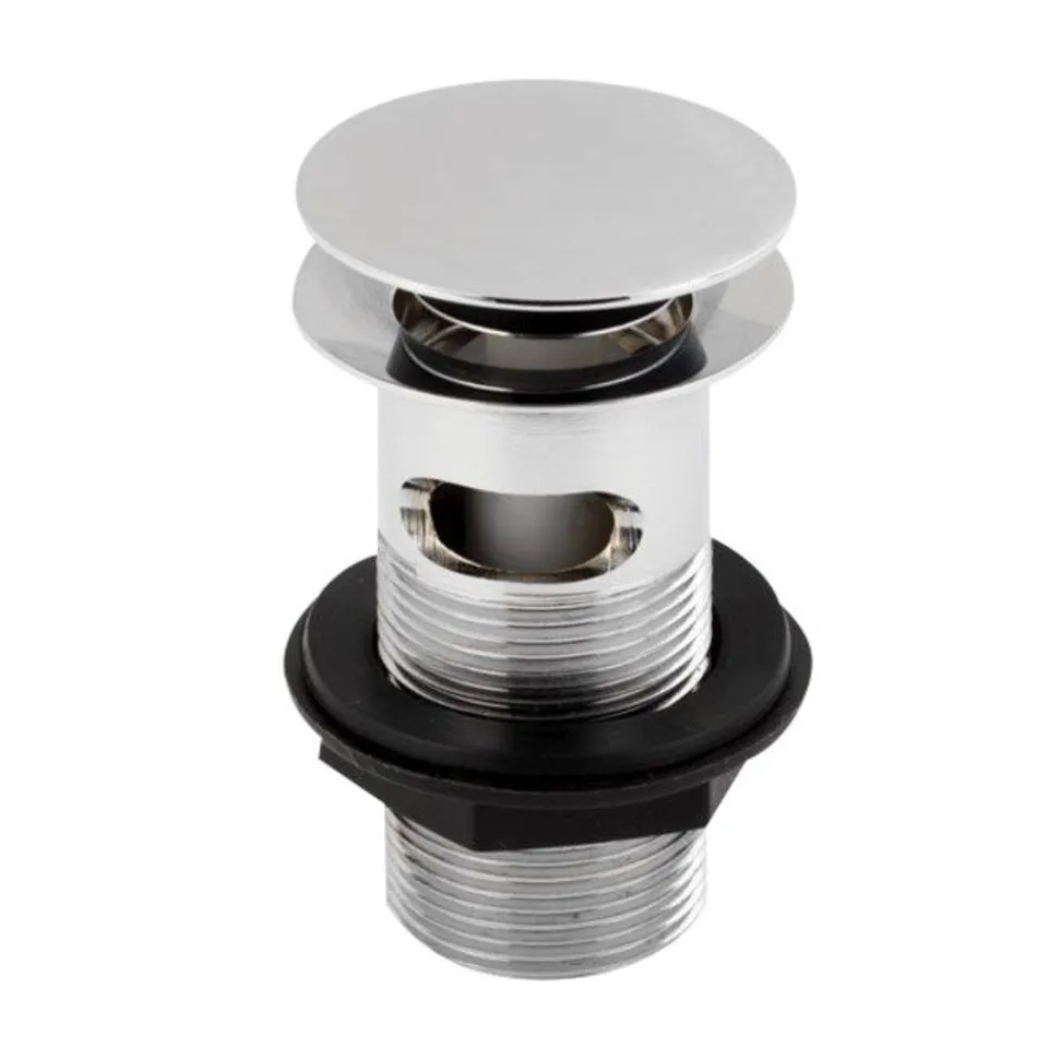BOXED BETTER BATHROOMS SLOTTED PUSH BUTTON WASTE