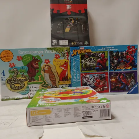 BOX OF ASSORTED PUZZLES