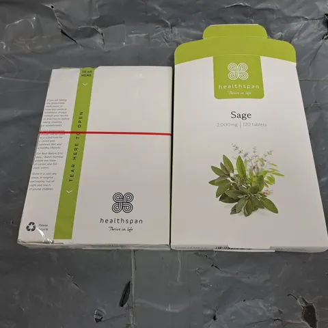 BOXED HEALTHSPAN SAGE 2000MG 120 TABLETS