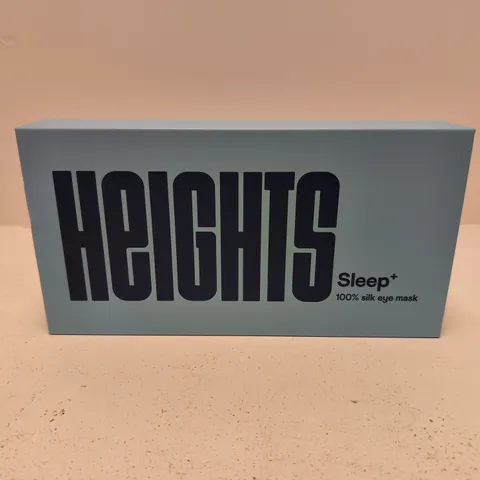 BOXED HEIGHTS SLEEP 100% SLEEP EYE MASK