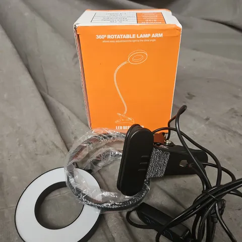 LED DESK LAMP ARM WITH 360° ROTATABLE ARM 