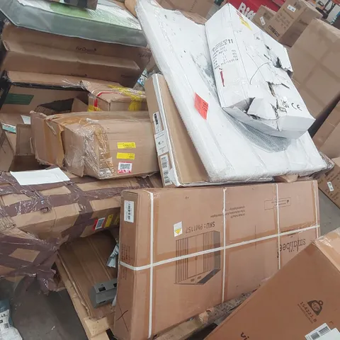 PALLET CONTAINING A LARGE ASSORTMENT OF FURNITURE PARTS ECT