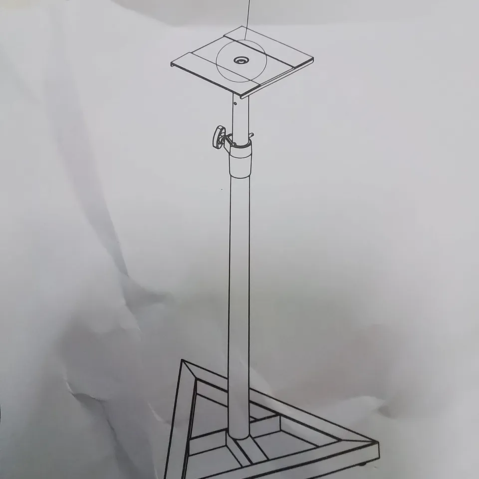 BOXED MONITOR/MUSIC STAND