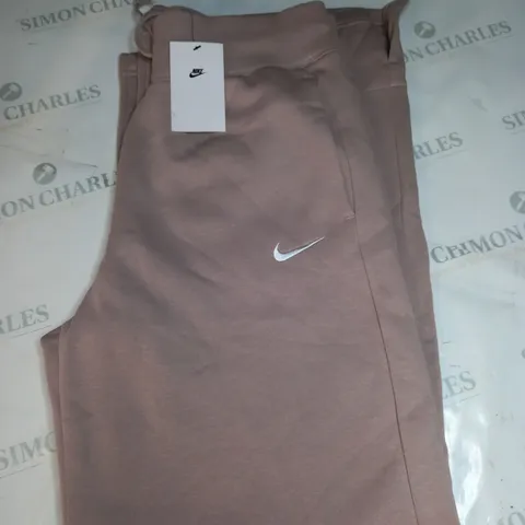 NIKE LOGO WIDE LEG TRACKSUIT BOTTOMS SIZE M