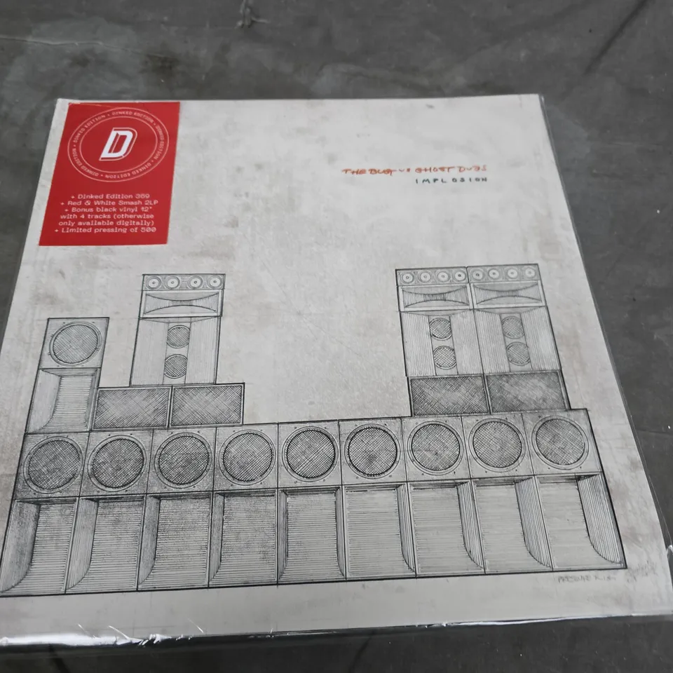 THE BUG VS GHOST DUBS – IMPLOSION (VINYL LP, LIMITED EDITION, PRESSURE RECORDS)