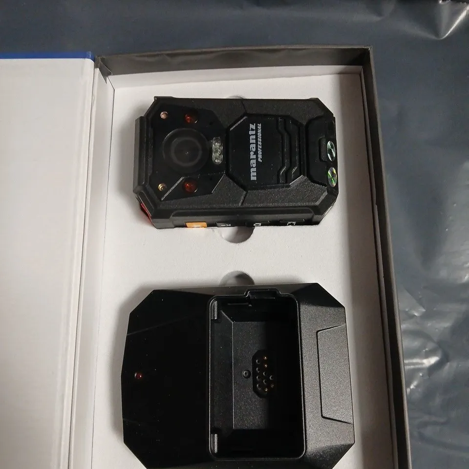 MARANTZ PROFESSIONAL PMD-901V WEARABLE VIDEO CAMERA WITH GPS – BOXED