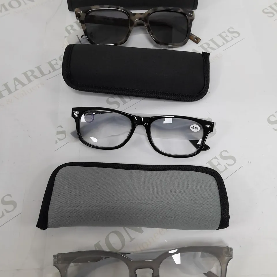 HUMMINGBIRD SUNGLASSES AND READING GLASSES GREY MIX 2