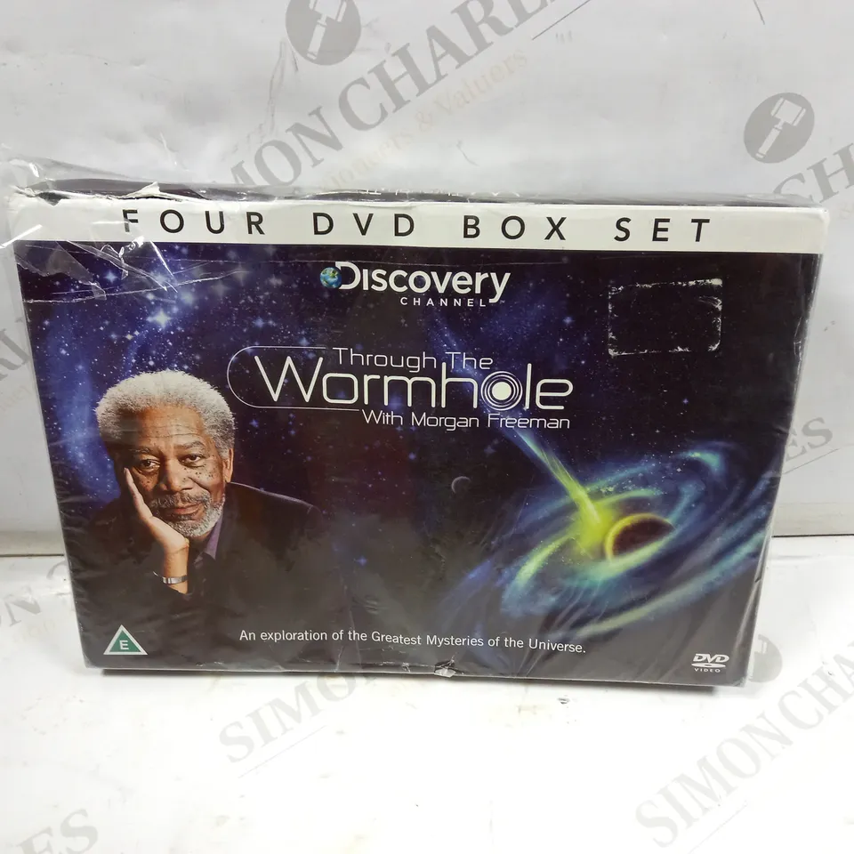 DISCOVERY CHANNEL THROUGH THE WORMHOLE WITH MORGAN FREEMAN DVD BOX SET 