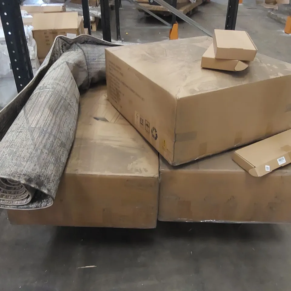 PALLET CONTAINING ASSORTED FURNITURE PARTS ECT
