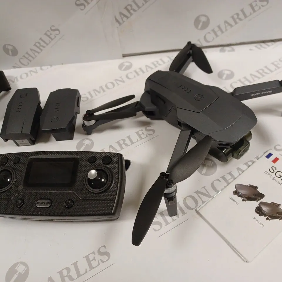 SG907 GPS SMART DRONE WITH CASE AND THREE BATTERIES