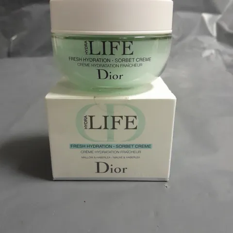 DIOR HYDRA LIFE FRESH HYDRATION SORBET CRÈME 50ML